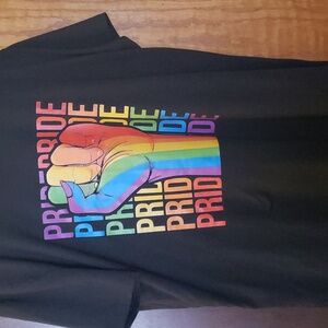 Gay Pride Rainbow Proud Strong Support Equality Women's XXL T-Shirt